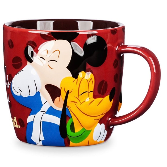 Disney Mickey and Pluto Coffee and Friends Mug - Picture 3 of 4
